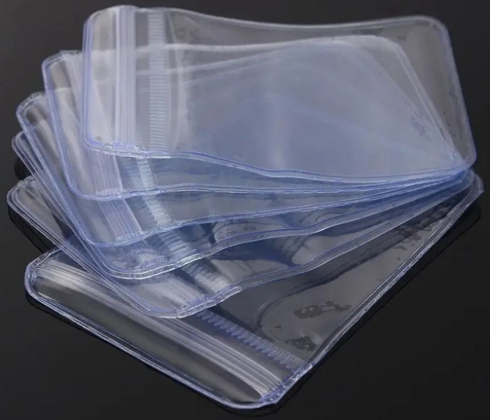 Münz-Hüllen aus glasklarer PVC-Folie, 50 x 70 mm, 50er-Packung